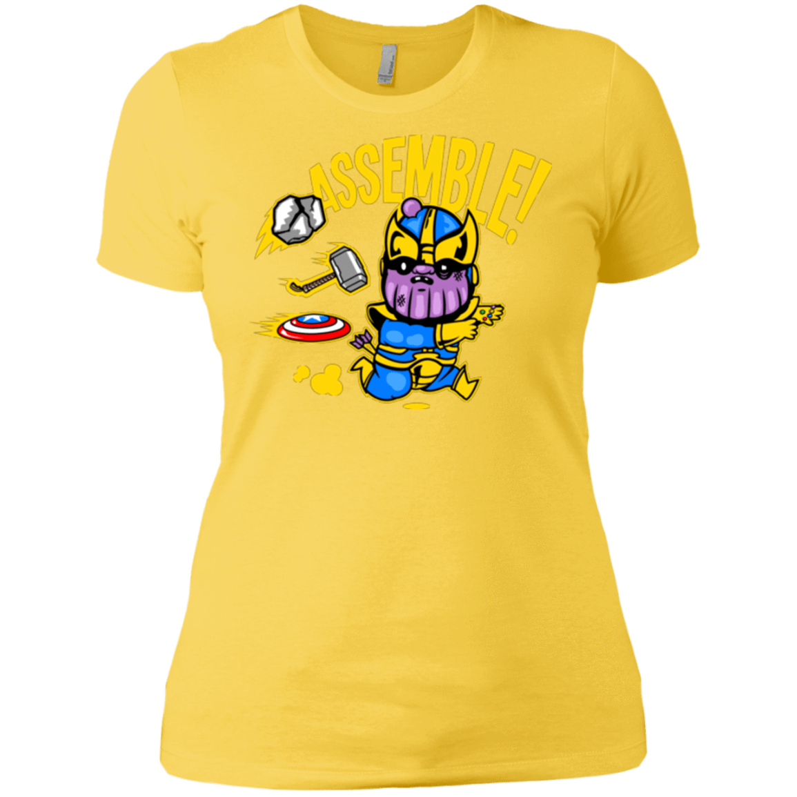 T-Shirts Vibrant Yellow / X-Small Assemble Women's Premium T-Shirt