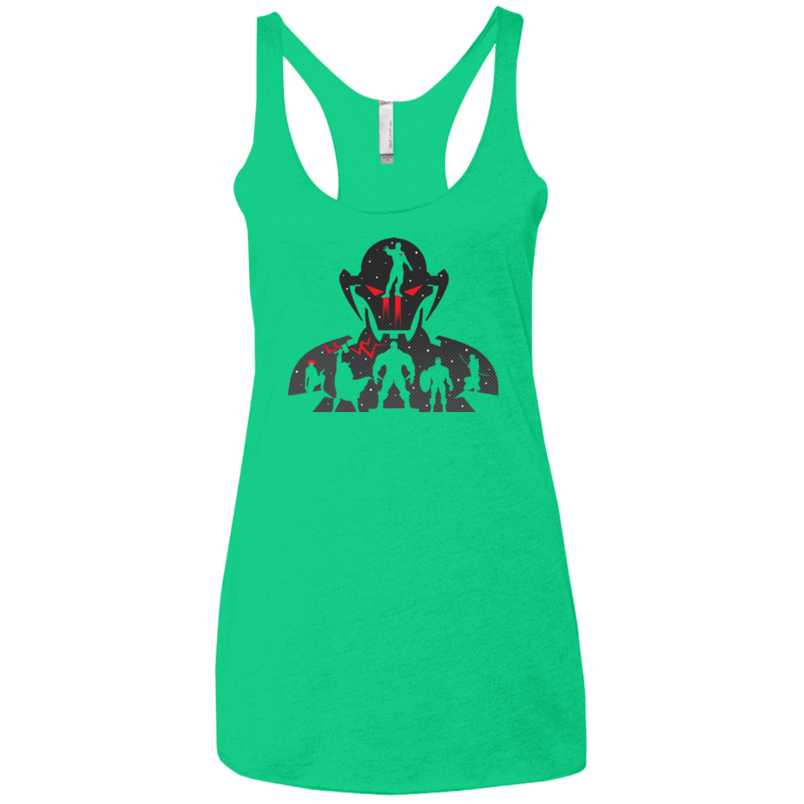 T-Shirts Envy / X-Small Assembly Required Women's Triblend Racerback Tank