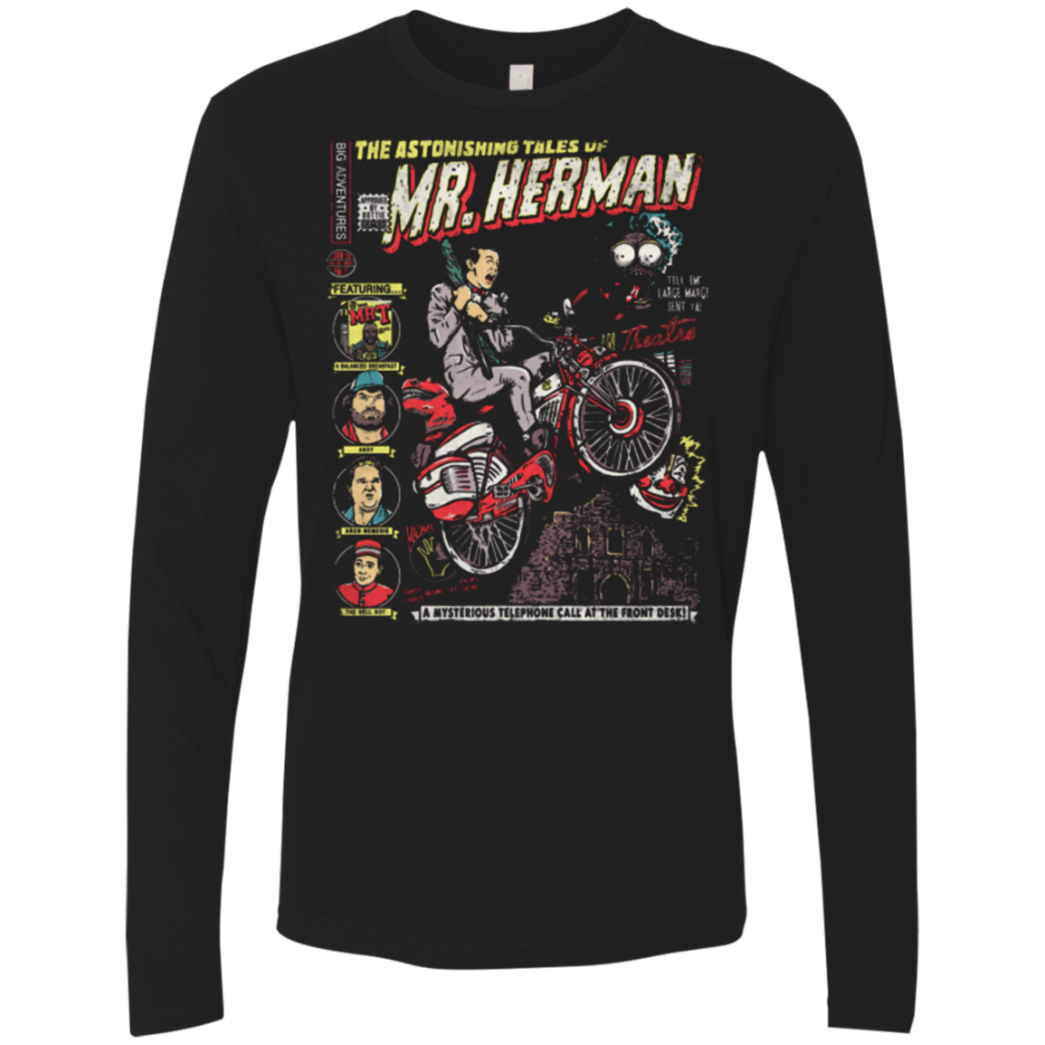 Astonishing Adventures Men's Premium Long Sleeve