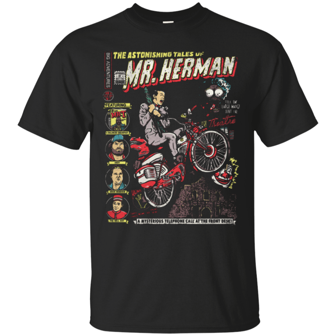 T-Shirts Black / Small Astonishing Adventures T-Shirt