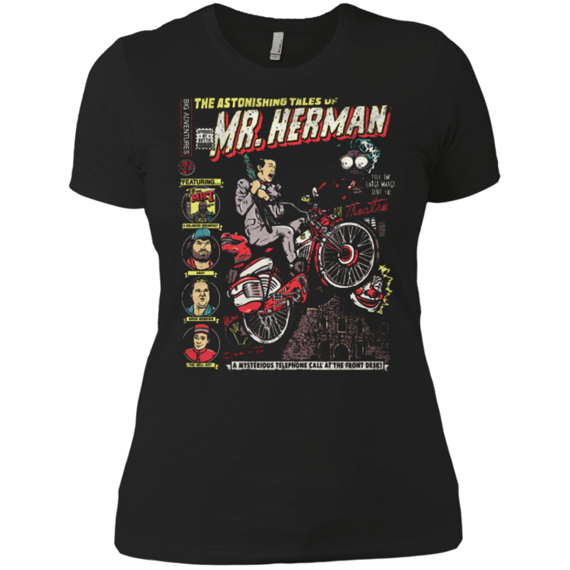 T-Shirts Black / X-Small Astonishing Adventures Women's Premium T-Shirt