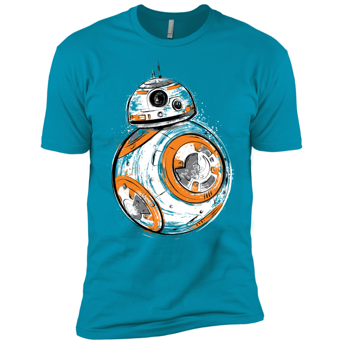 T-Shirts Turquoise / YXS Astromech Droid Boys Premium T-Shirt
