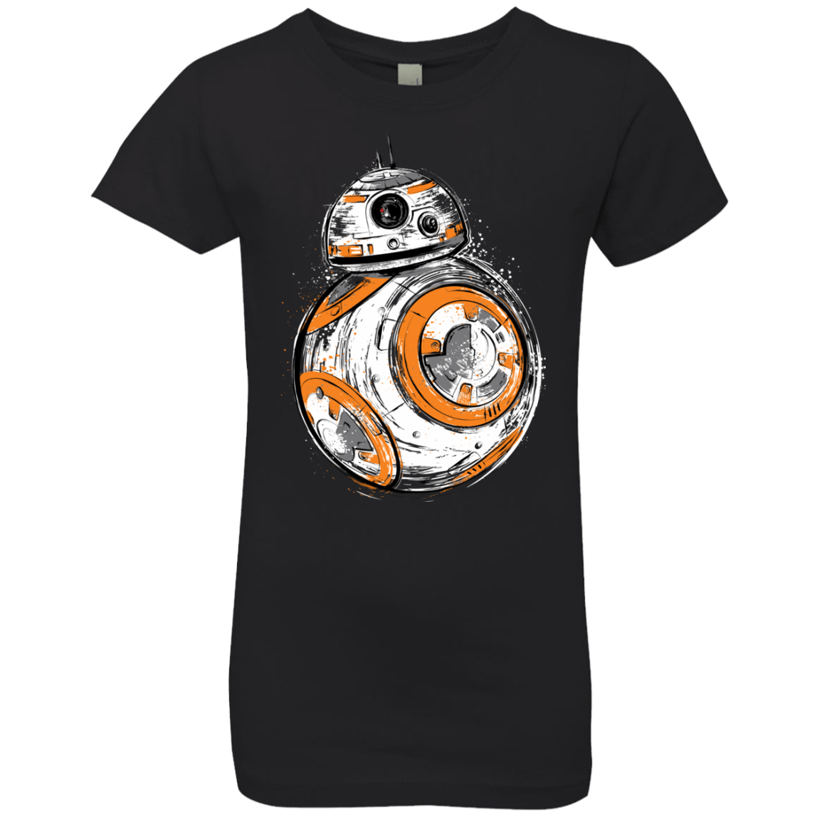 T-Shirts Black / YXS Astromech Droid Girls Premium T-Shirt