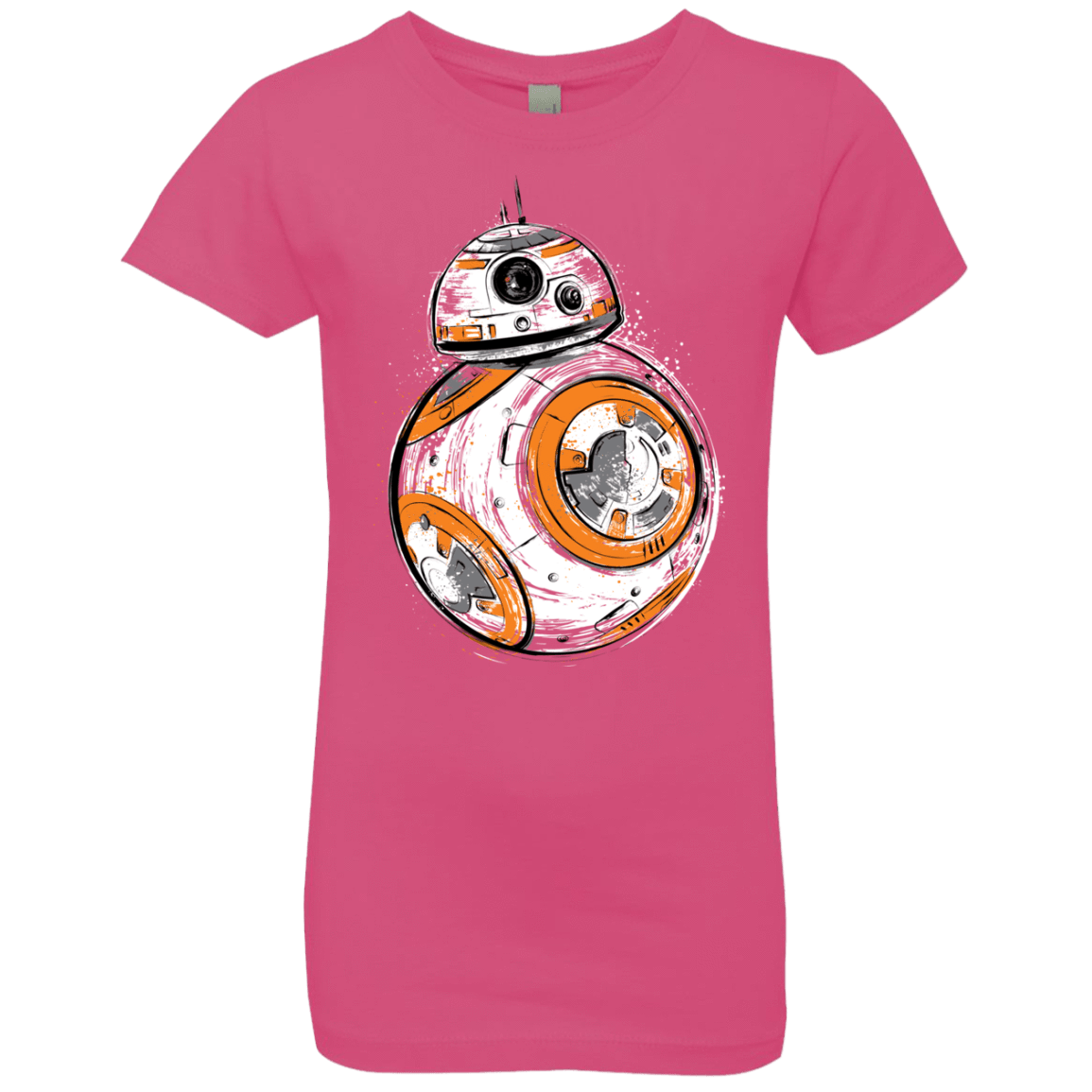 T-Shirts Hot Pink / YXS Astromech Droid Girls Premium T-Shirt