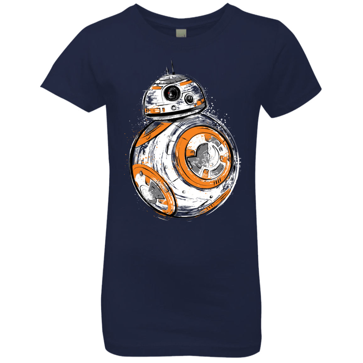 T-Shirts Midnight Navy / YXS Astromech Droid Girls Premium T-Shirt
