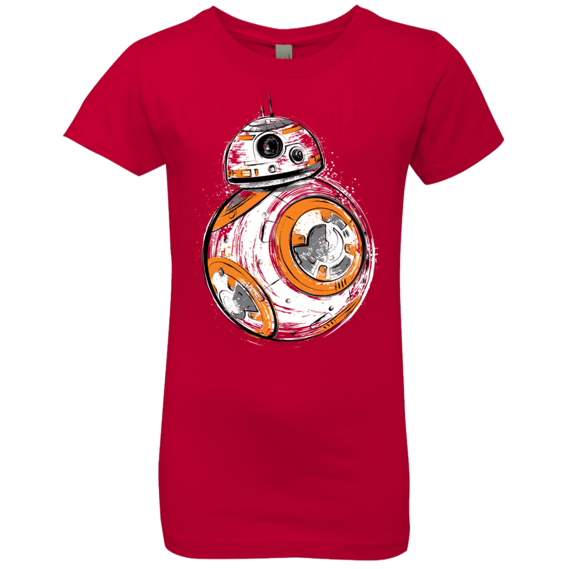 T-Shirts Red / YXS Astromech Droid Girls Premium T-Shirt