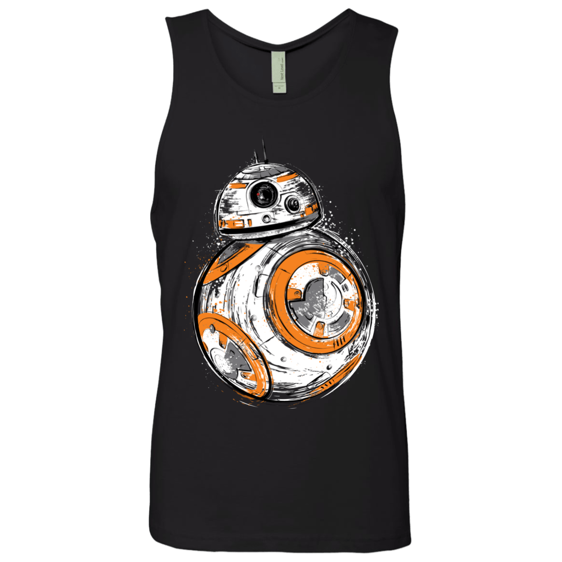 T-Shirts Black / Small Astromech Droid Men's Premium Tank Top