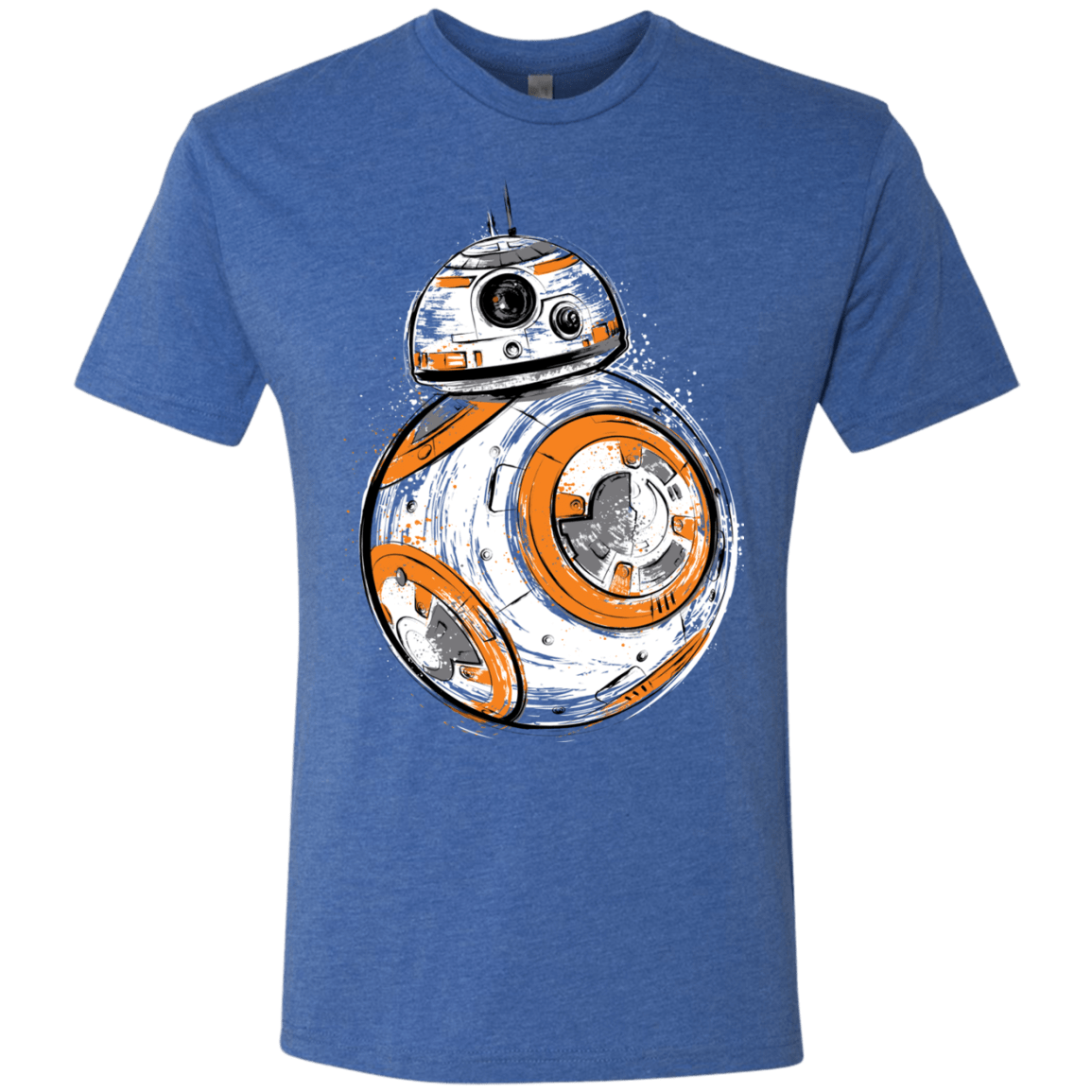 T-Shirts Vintage Royal / Small Astromech Droid Men's Triblend T-Shirt