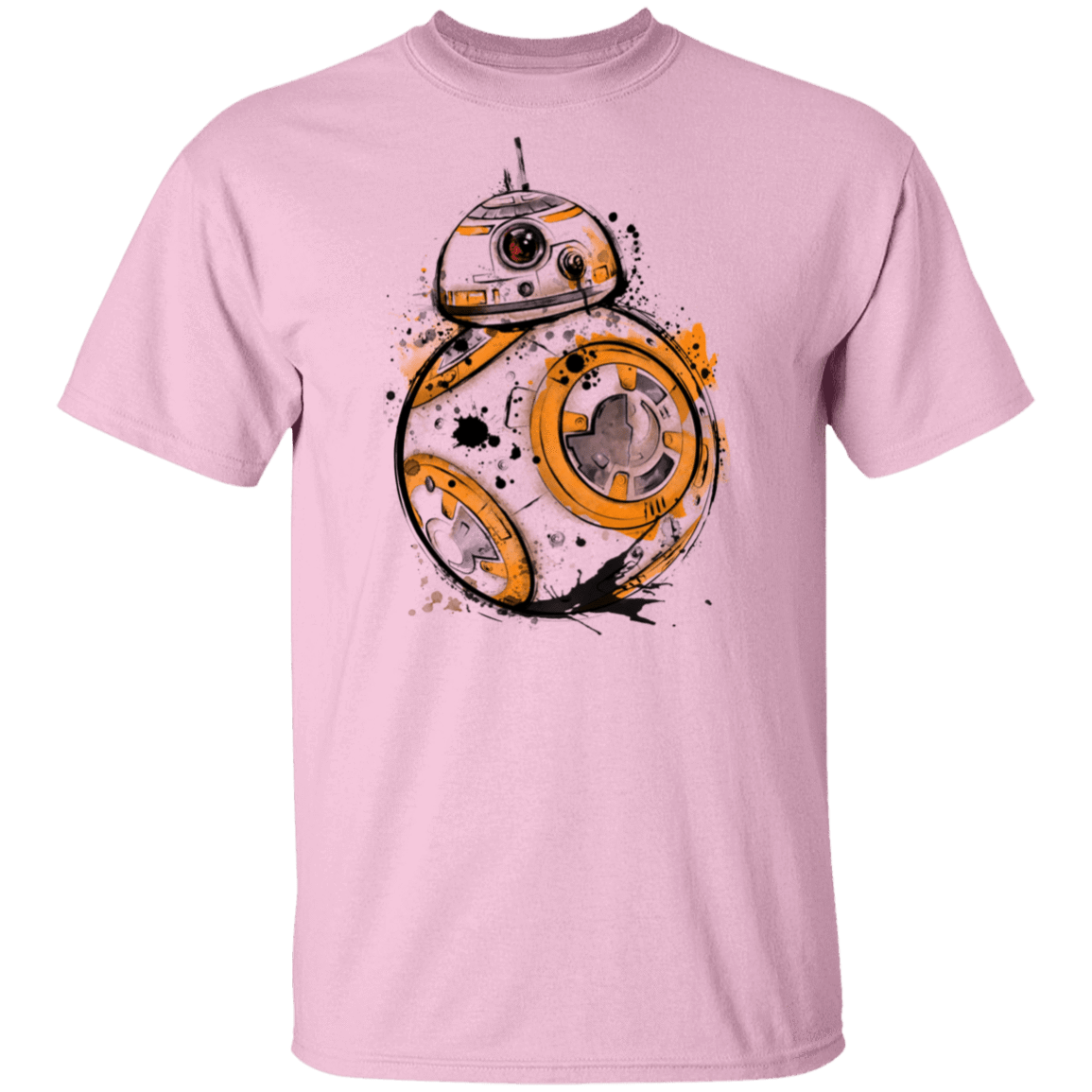 T-Shirts Light Pink / S Astromech Droid Watercolor T-Shirt