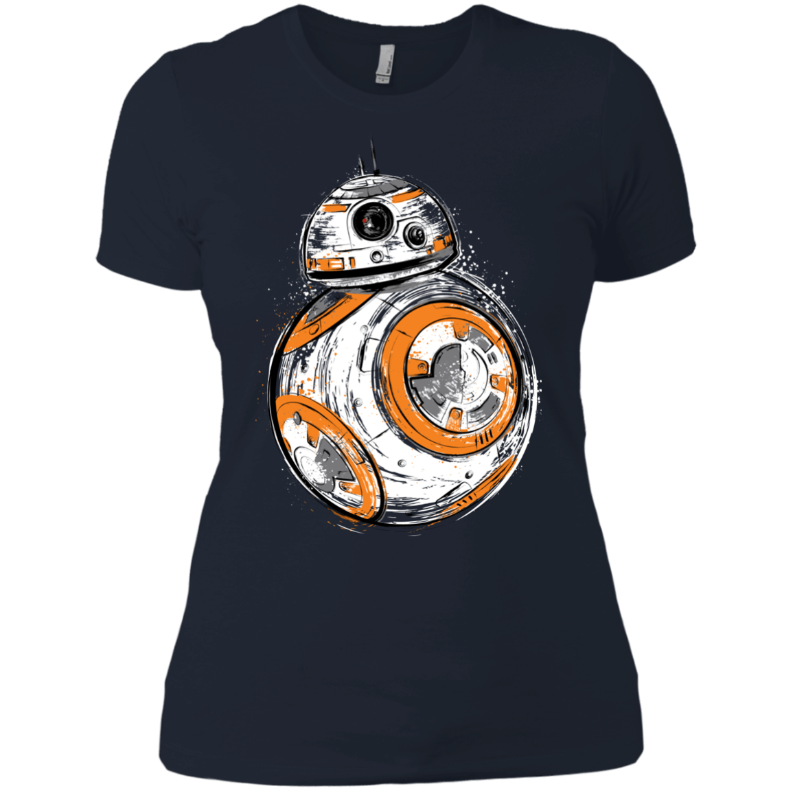 T-Shirts Midnight Navy / X-Small Astromech Droid Women's Premium T-Shirt