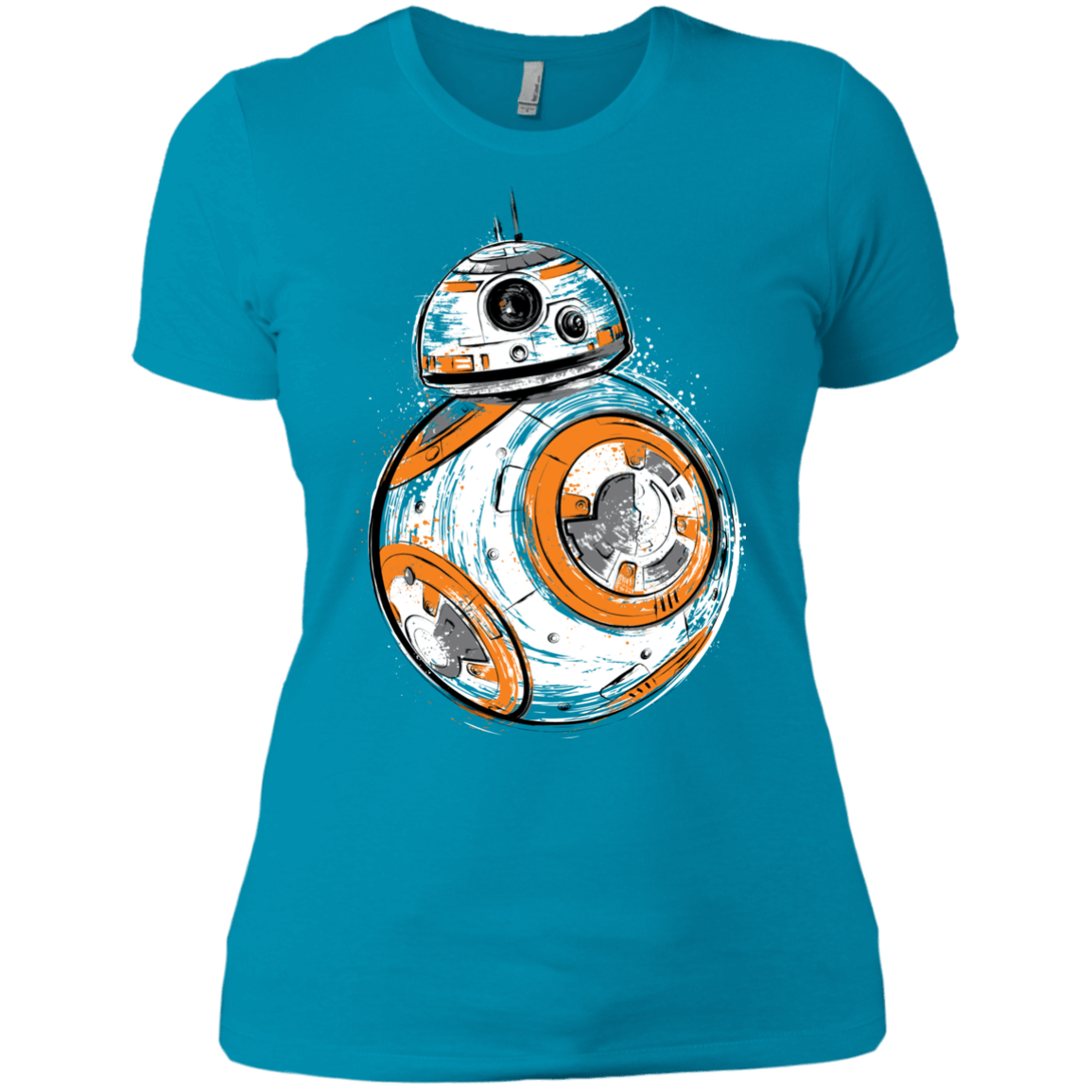T-Shirts Turquoise / X-Small Astromech Droid Women's Premium T-Shirt