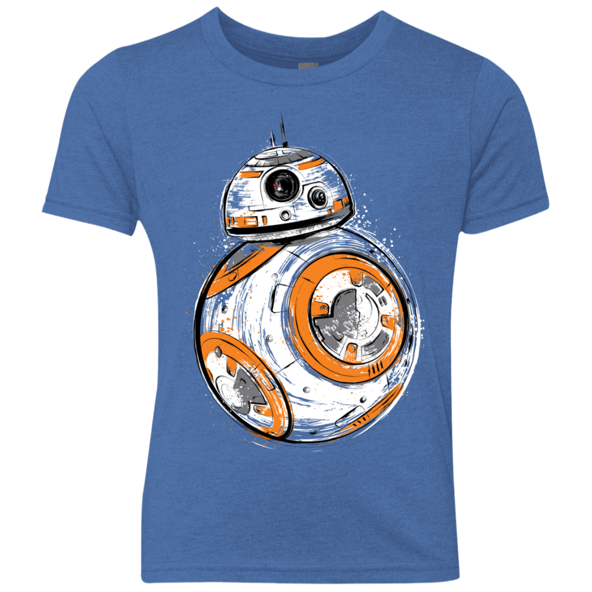 T-Shirts Vintage Royal / YXS Astromech Droid Youth Triblend T-Shirt