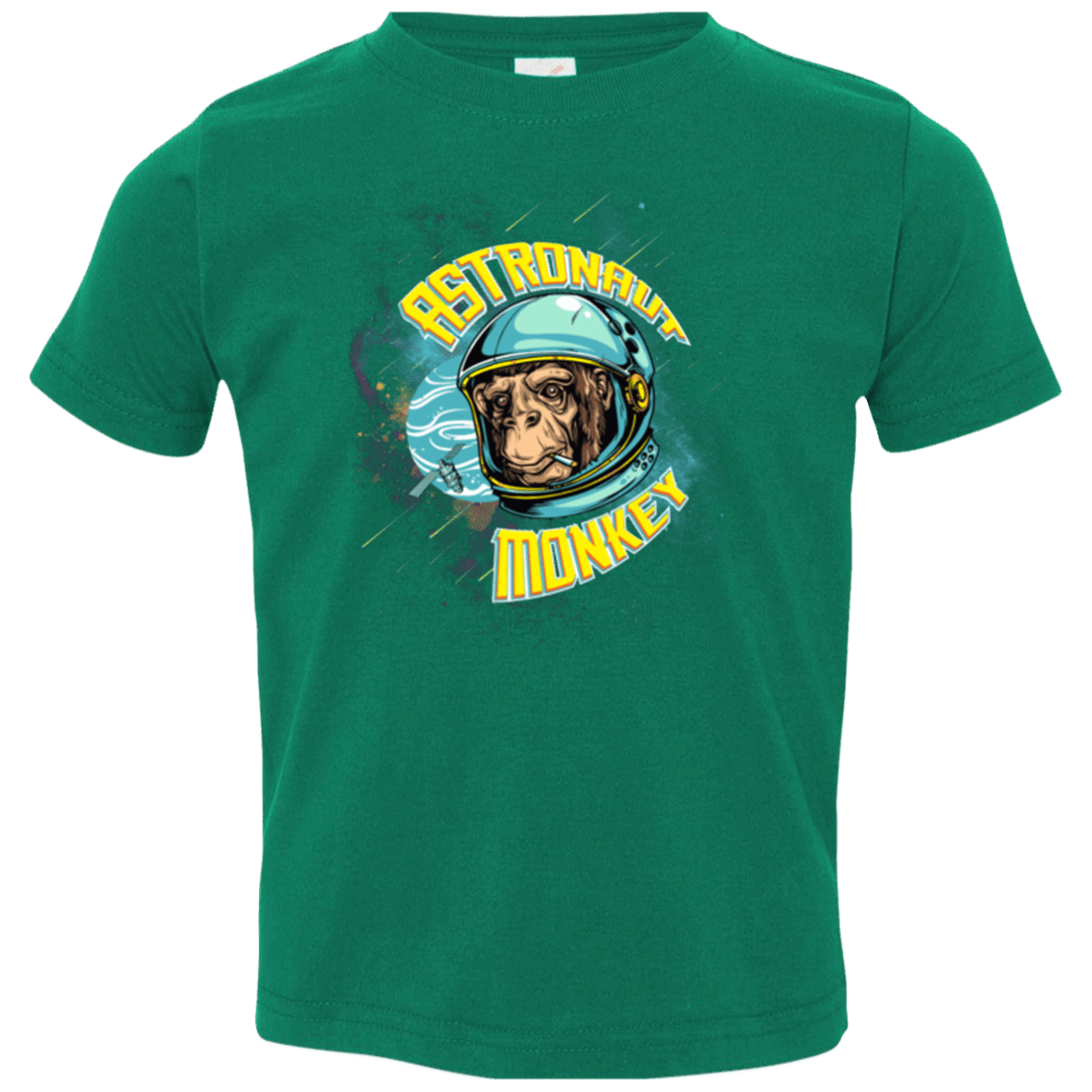 ASTRONAUT MONKEY Toddler Premium T-Shirt