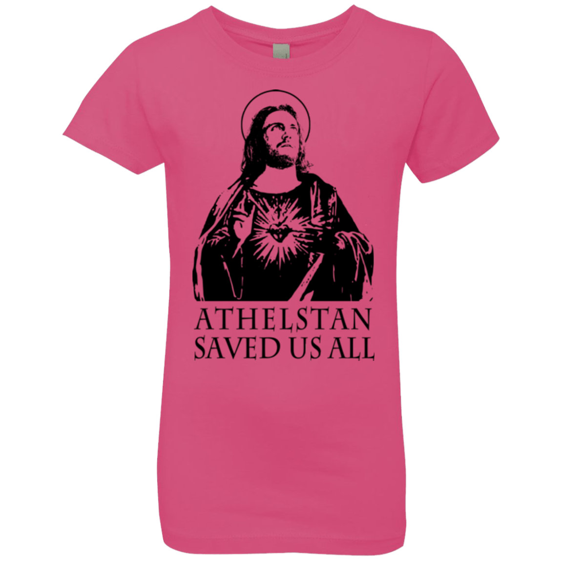 T-Shirts Hot Pink / YXS Athelstan saves Girls Premium T-Shirt