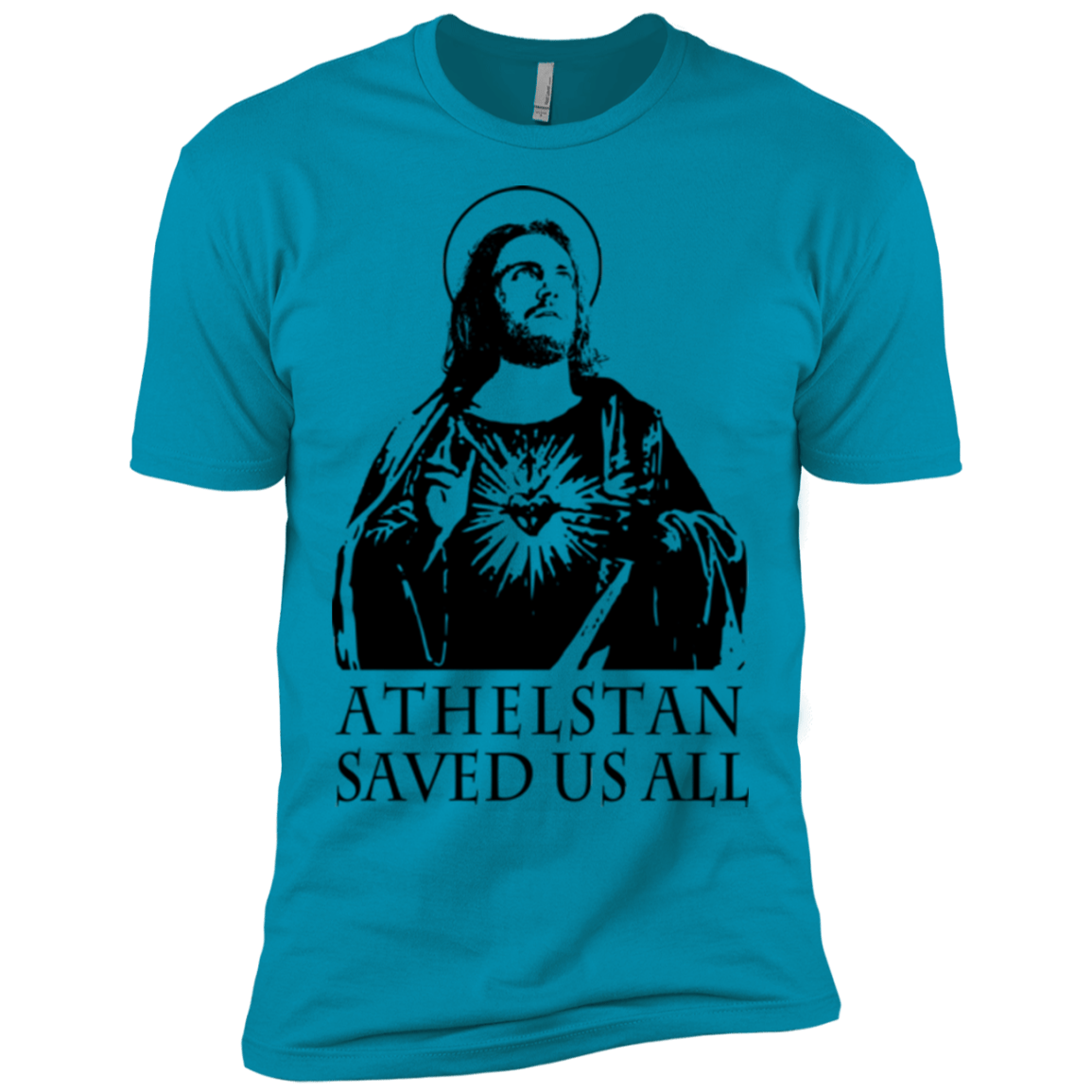 T-Shirts Turquoise / X-Small Athelstan saves Men's Premium T-Shirt