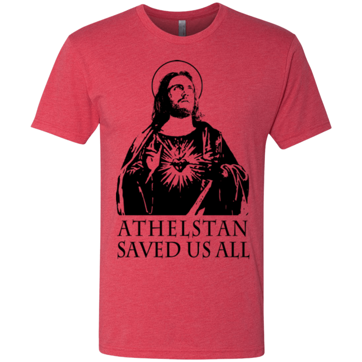 T-Shirts Vintage Red / Small Athelstan saves Men's Triblend T-Shirt