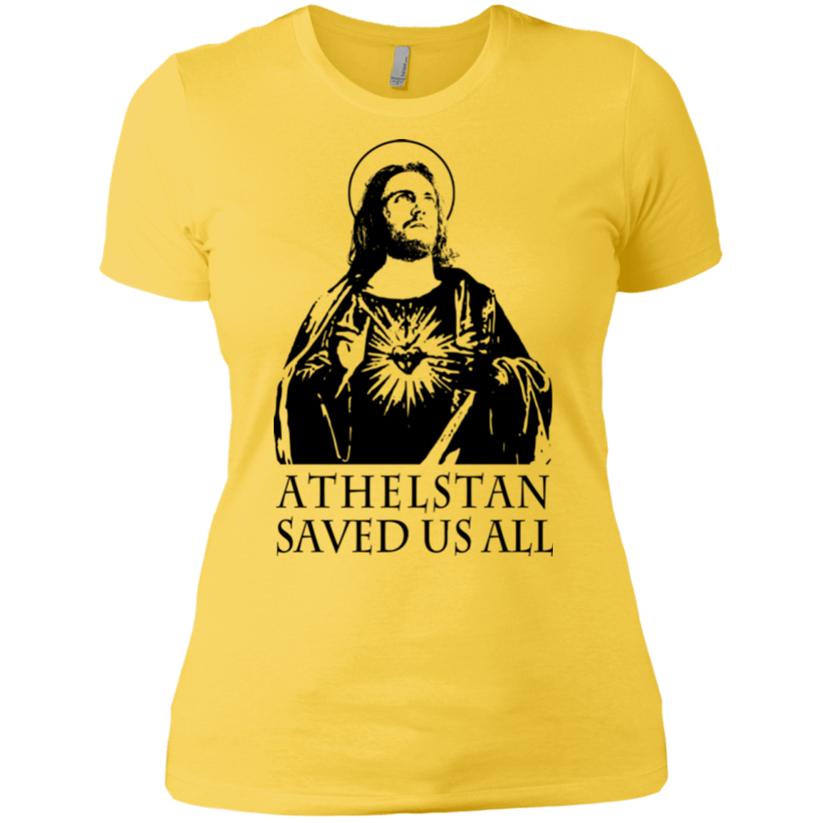 T-Shirts Vibrant Yellow / X-Small Athelstan saves Women's Premium T-Shirt