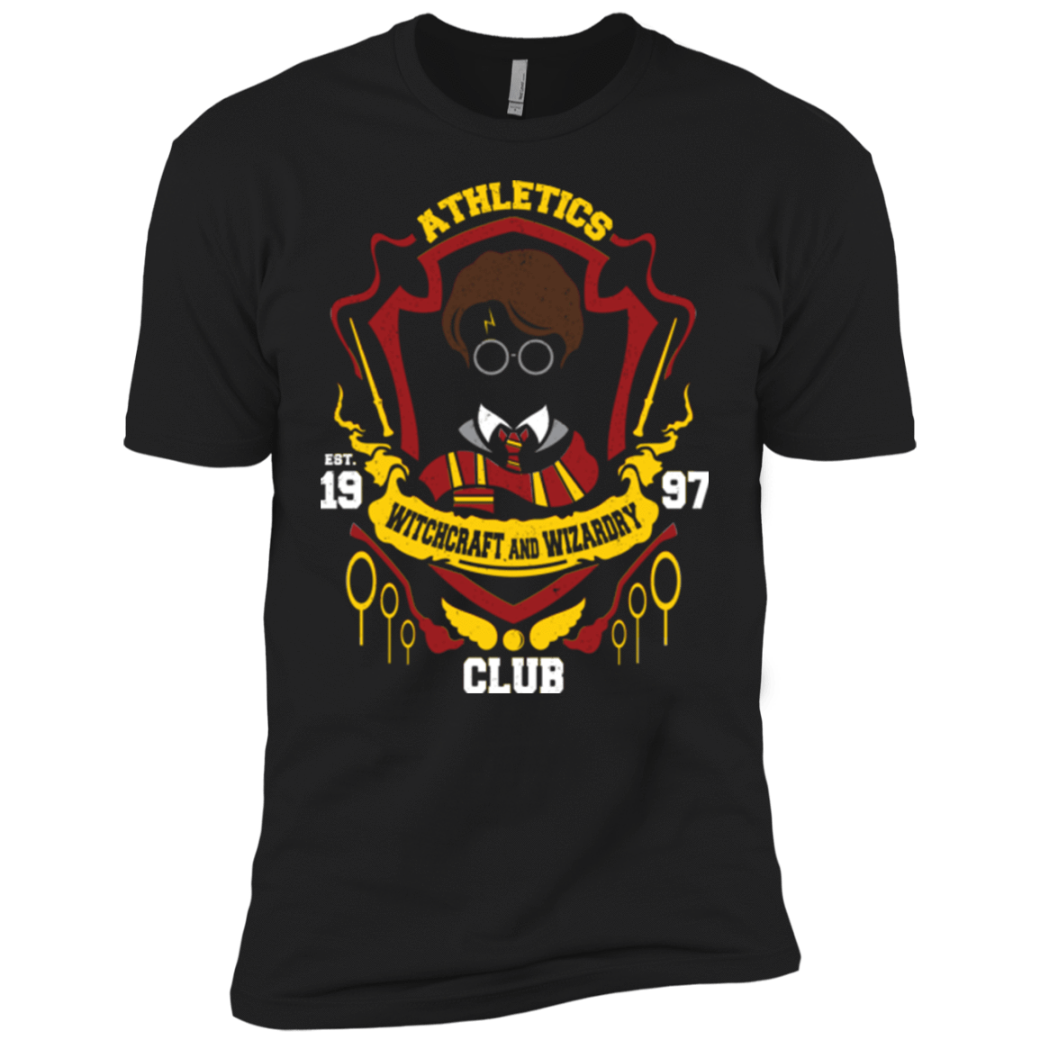 T-Shirts Black / YXS Athletics Club Boys Premium T-Shirt