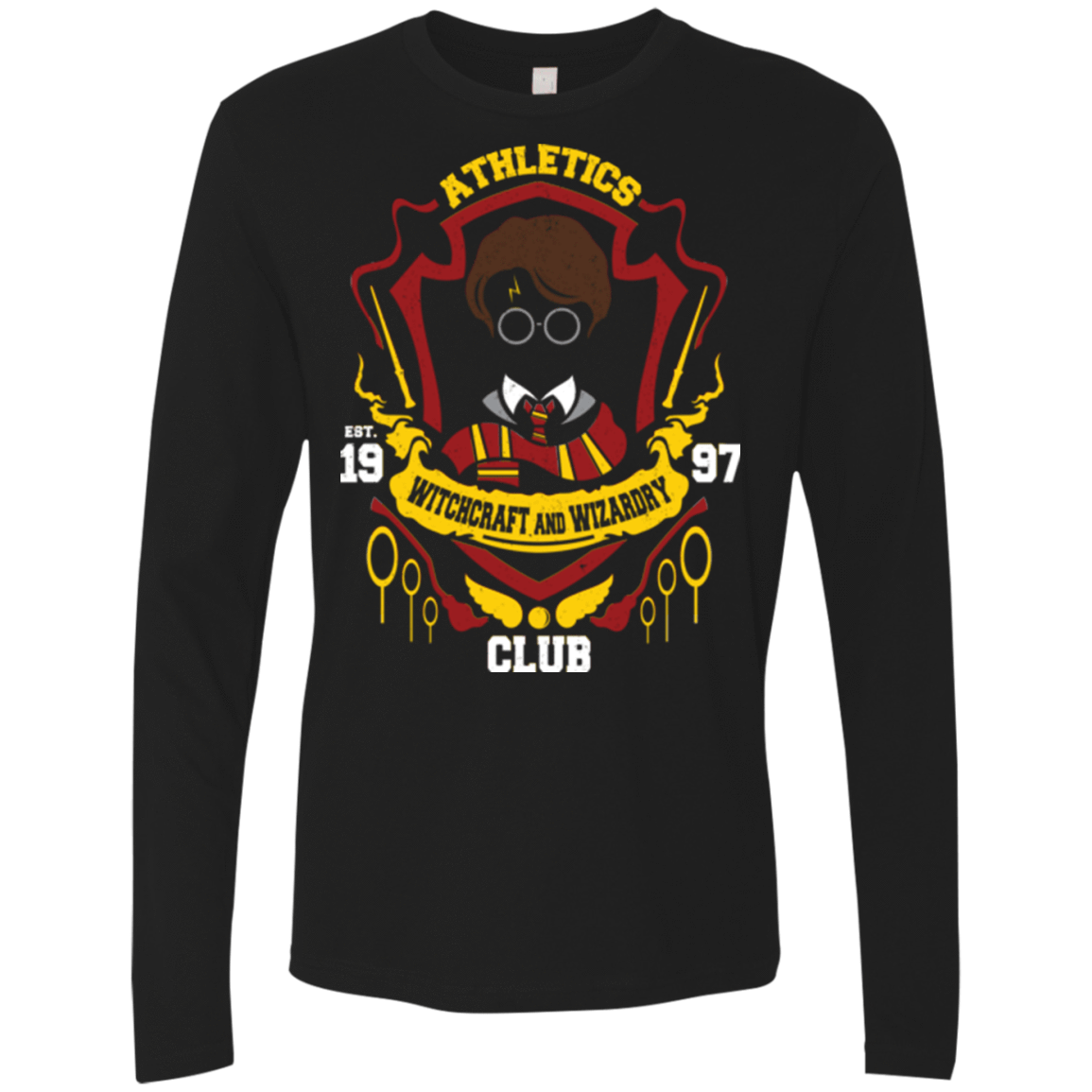 T-Shirts Black / Small Athletics Club Men's Premium Long Sleeve