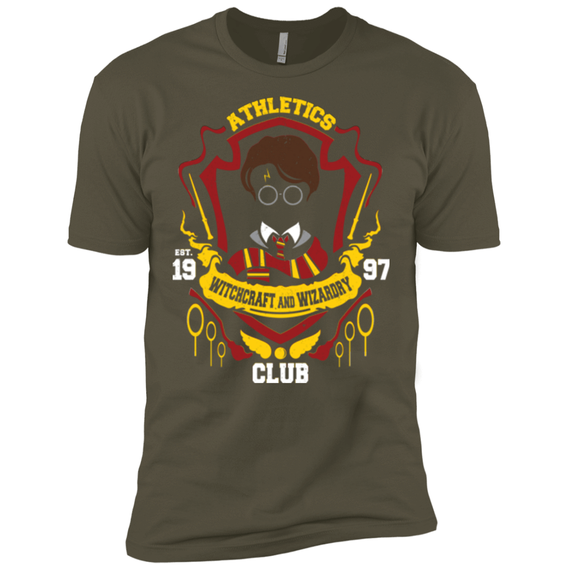 T-Shirts Military Green / X-Small Athletics Club Men's Premium T-Shirt