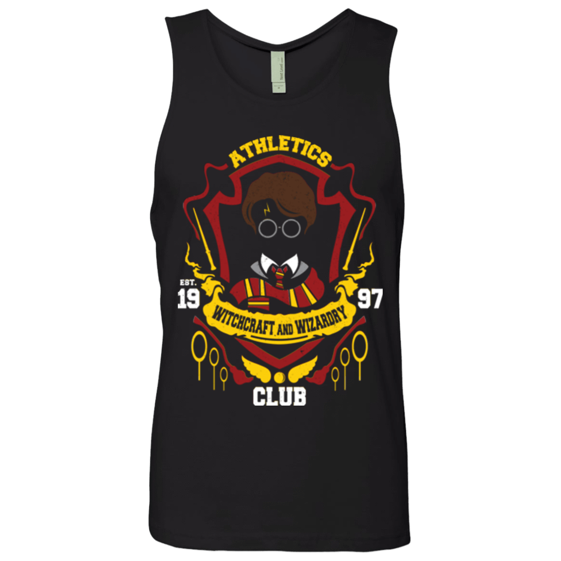 T-Shirts Black / Small Athletics Club Men's Premium Tank Top