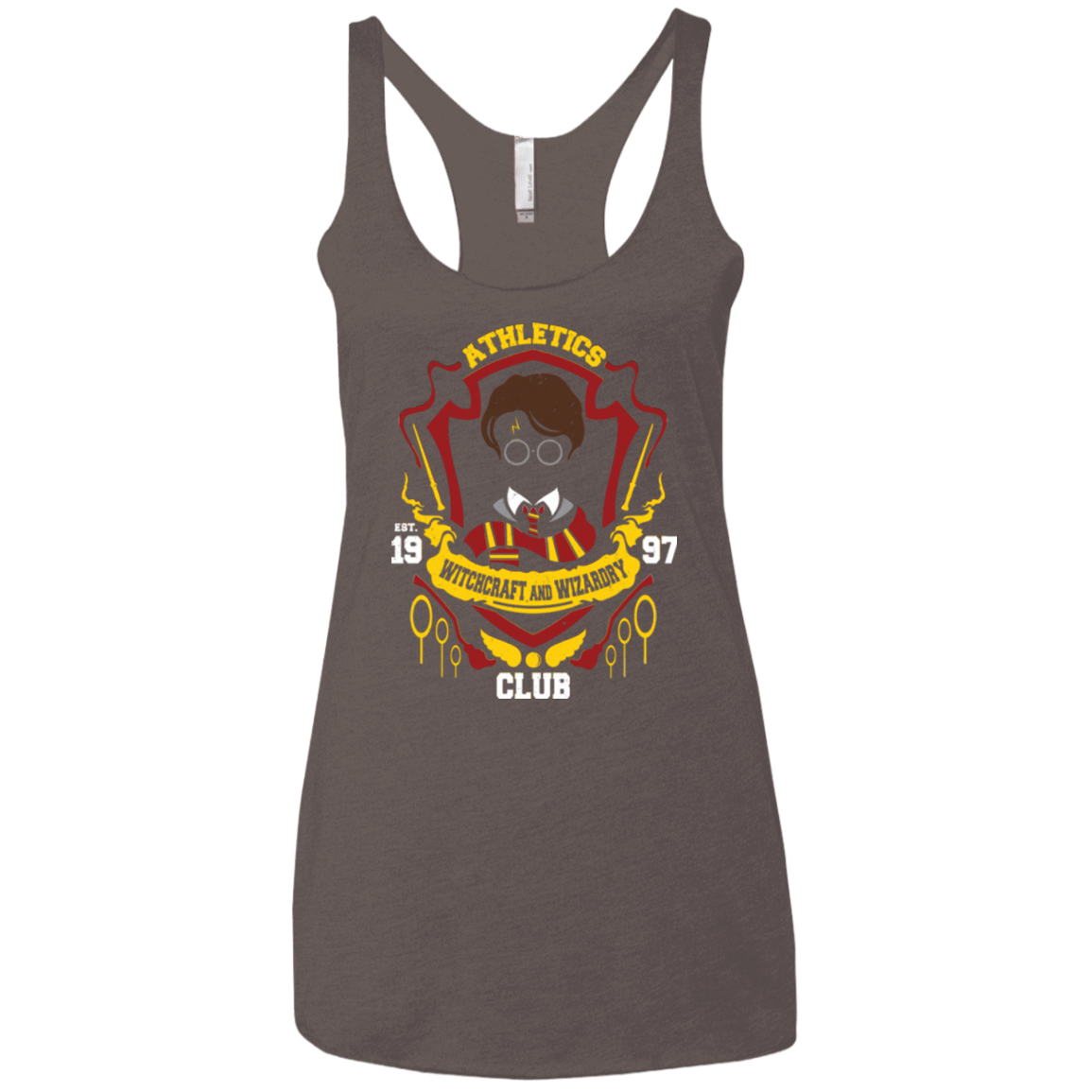 T-Shirts Macchiato / X-Small Athletics Club Women's Triblend Racerback Tank