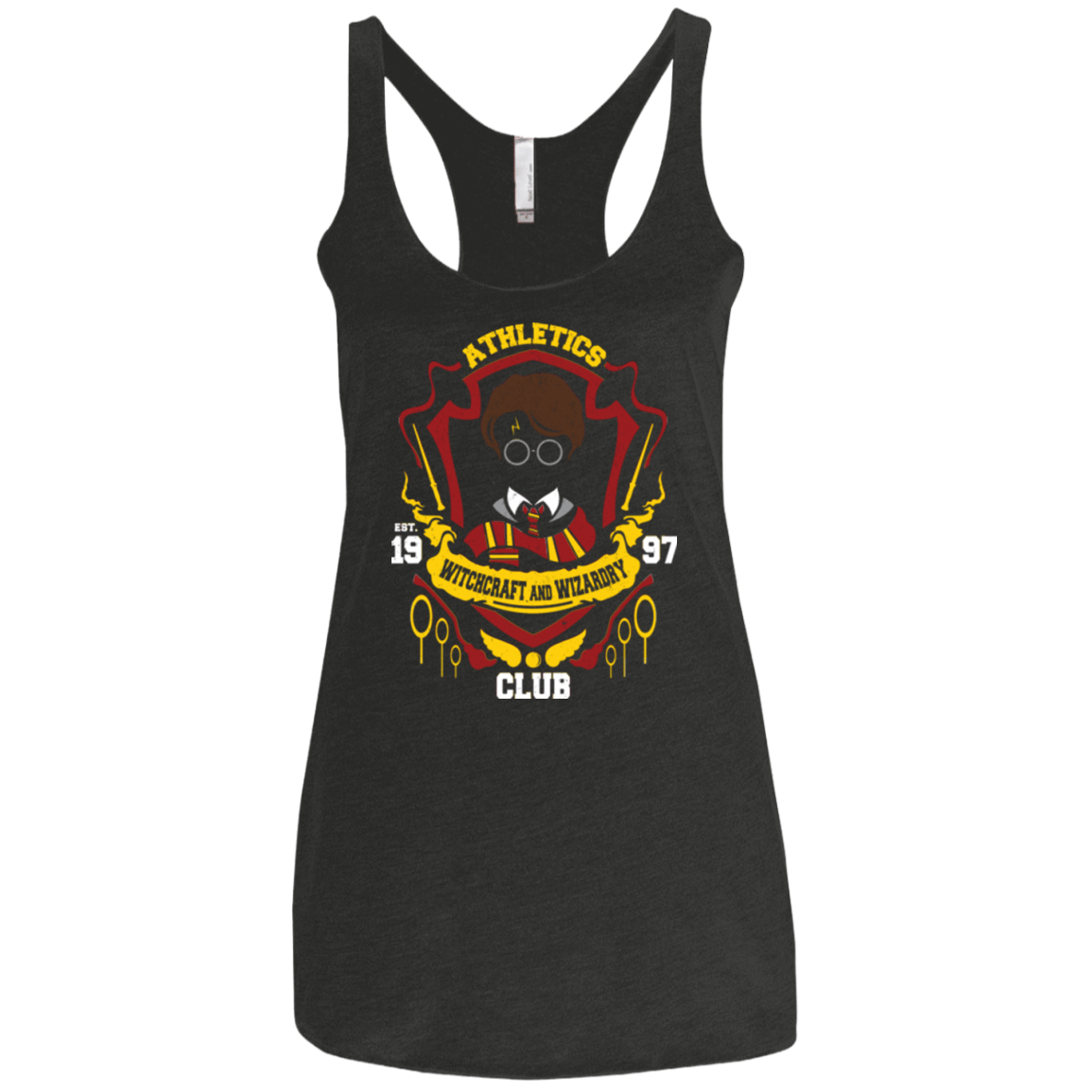 T-Shirts Vintage Black / X-Small Athletics Club Women's Triblend Racerback Tank