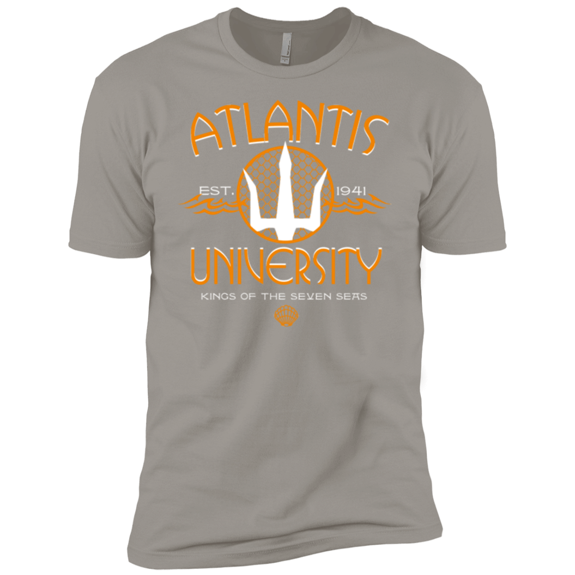 T-Shirts Light Grey / YXS Atlantis University Boys Premium T-Shirt