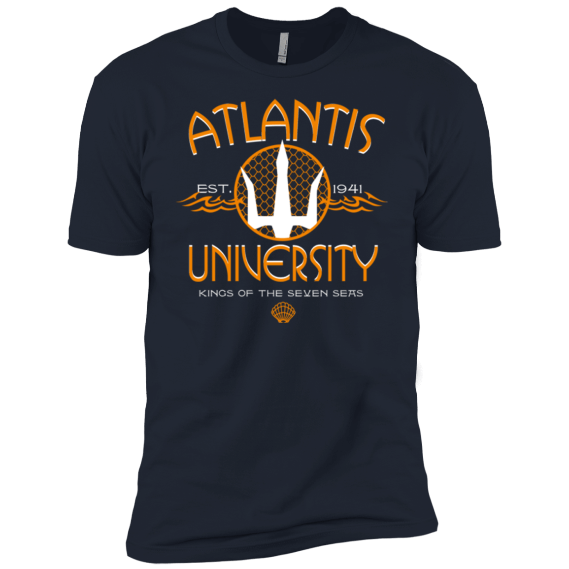 T-Shirts Midnight Navy / YXS Atlantis University Boys Premium T-Shirt