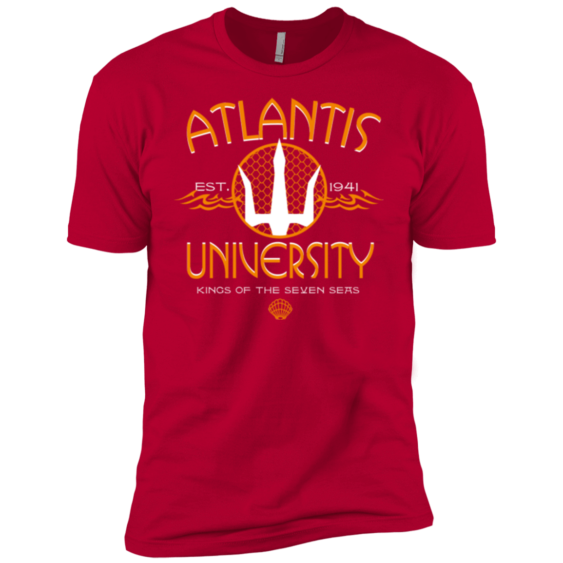 T-Shirts Red / YXS Atlantis University Boys Premium T-Shirt