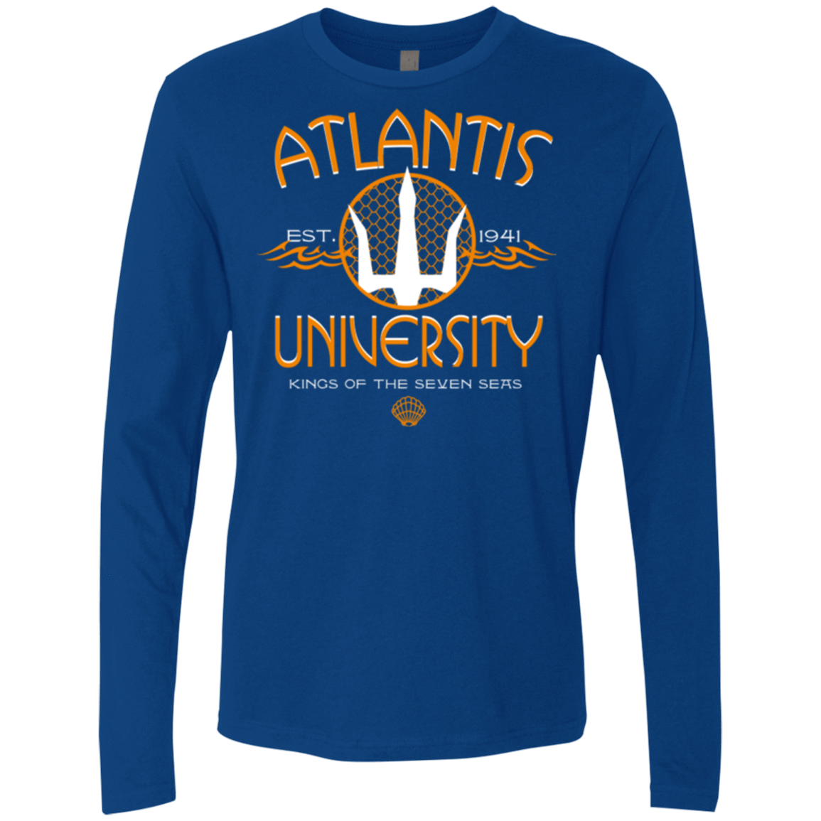 T-Shirts Royal / Small Atlantis University Men's Premium Long Sleeve