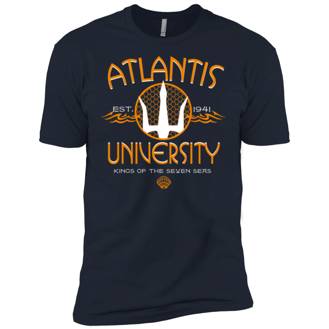 T-Shirts Midnight Navy / X-Small Atlantis University Men's Premium T-Shirt
