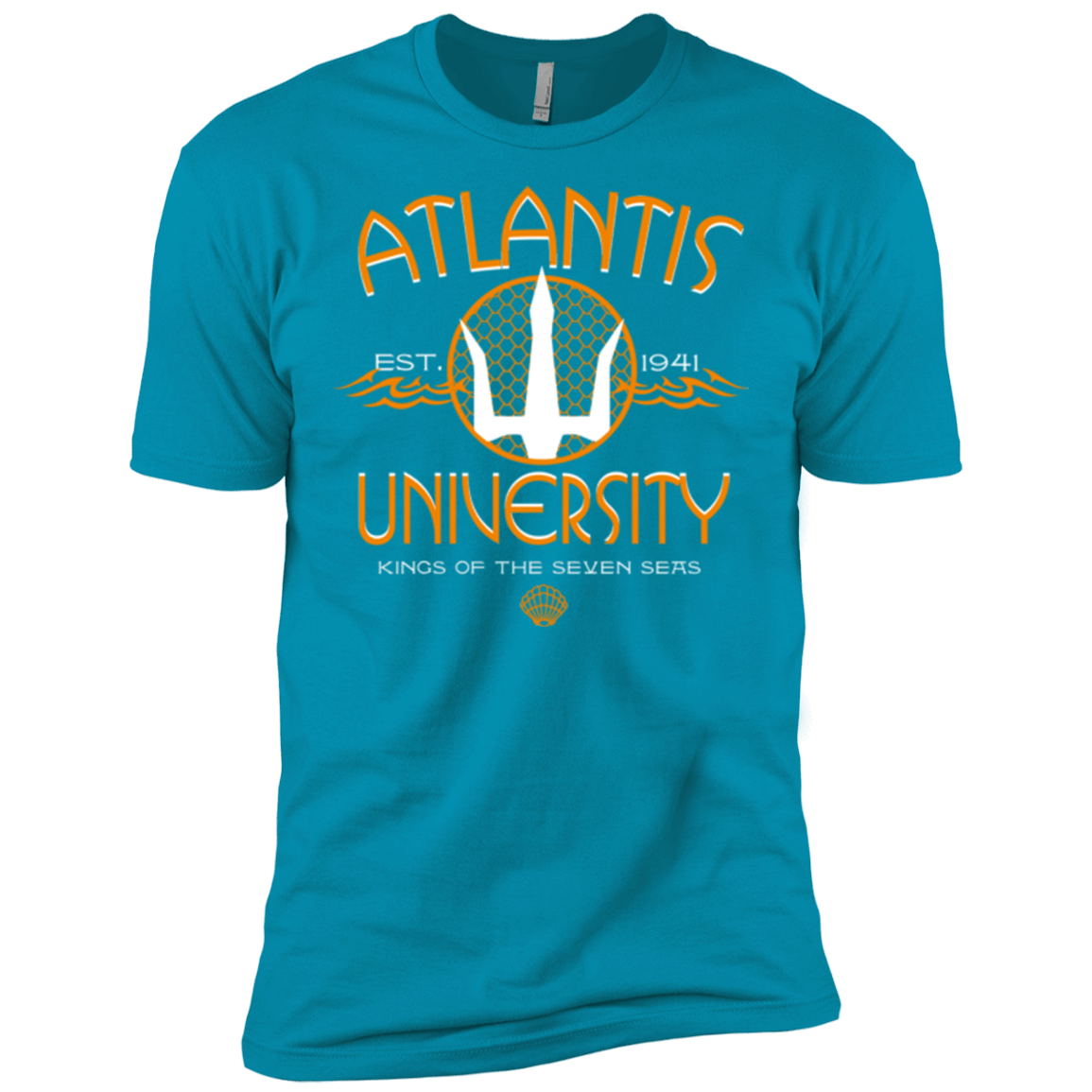 T-Shirts Turquoise / X-Small Atlantis University Men's Premium T-Shirt
