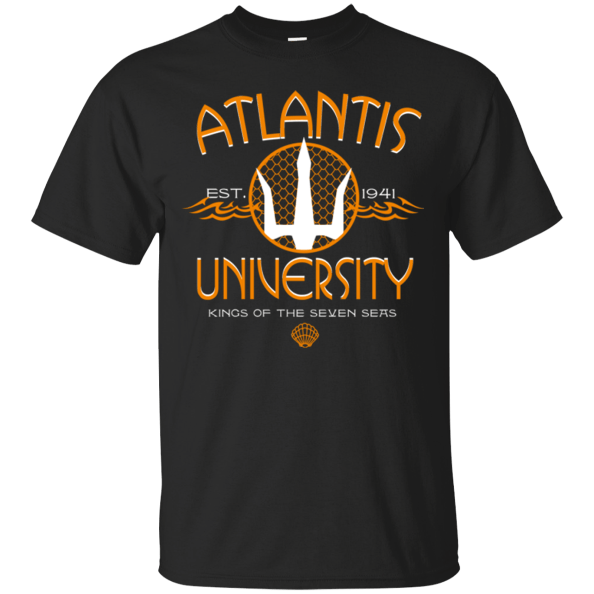 T-Shirts Black / Small Atlantis University T-Shirt