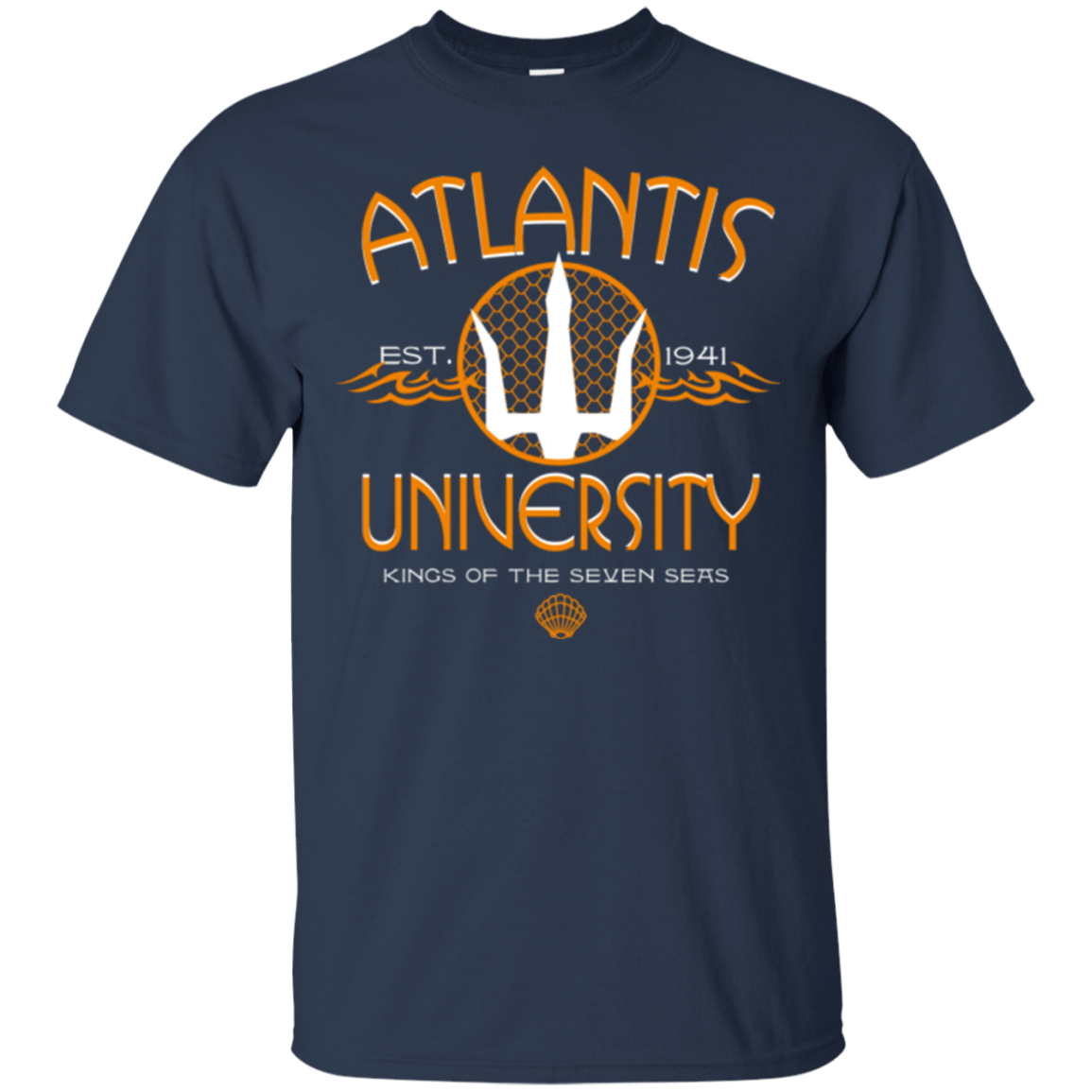 T-Shirts Navy / Small Atlantis University T-Shirt