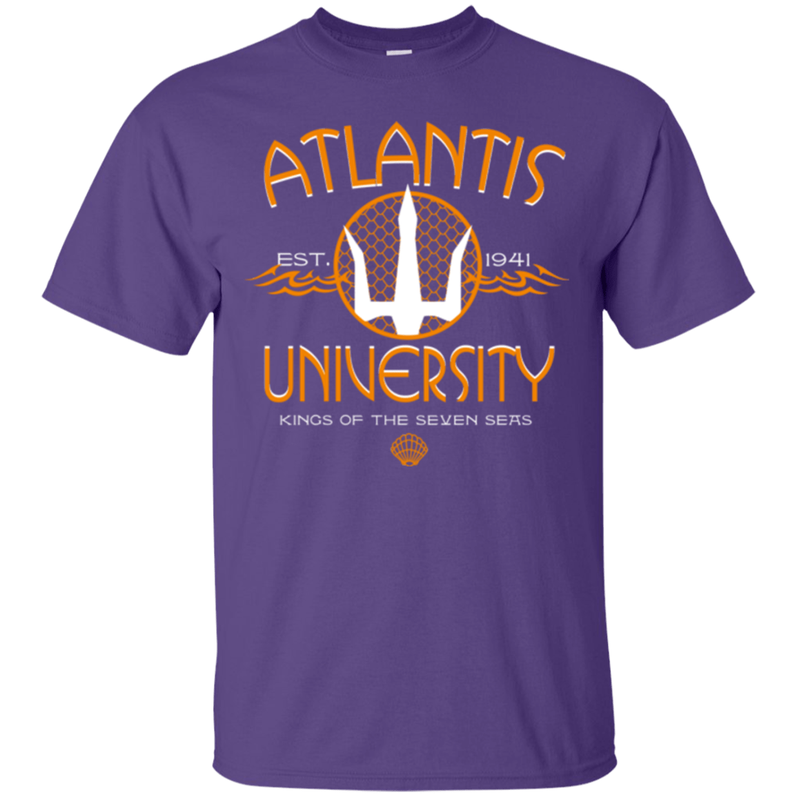 T-Shirts Purple / Small Atlantis University T-Shirt