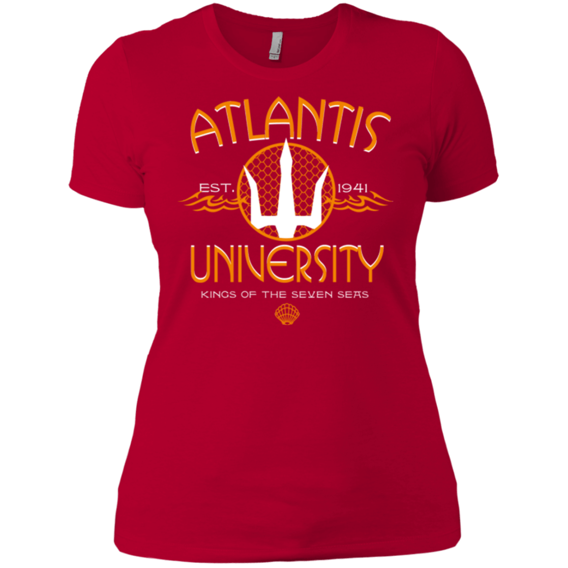 T-Shirts Red / X-Small Atlantis University Women's Premium T-Shirt