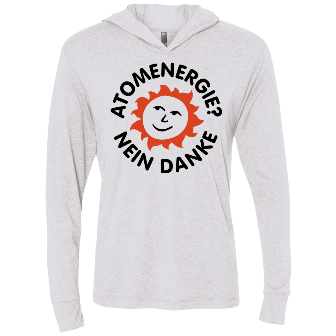 Atomenergie Triblend Long Sleeve Hoodie Tee