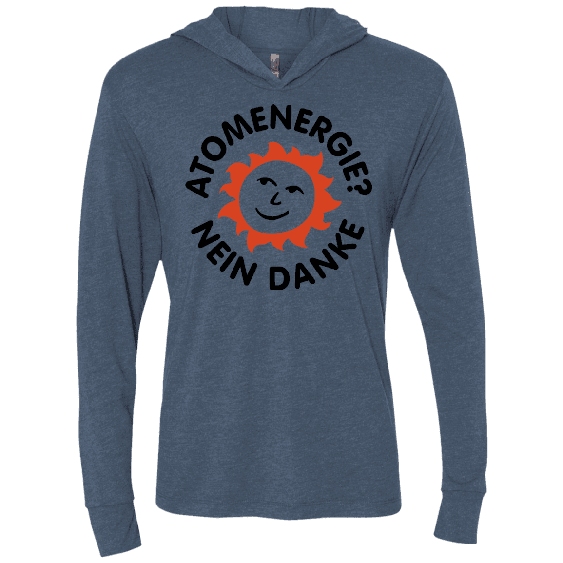 Atomenergie Triblend Long Sleeve Hoodie Tee