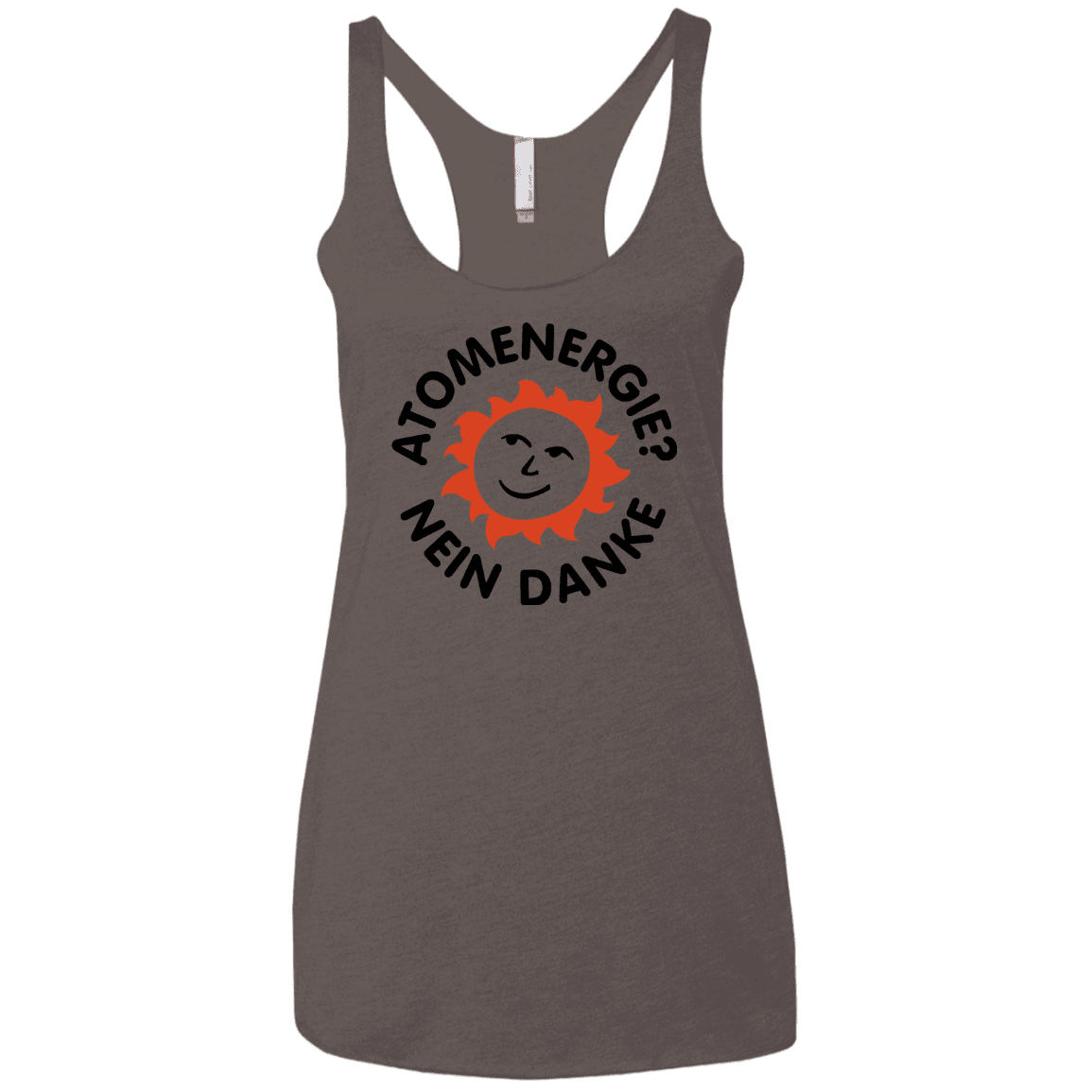 T-Shirts Macchiato / X-Small Atomenergie Women's Triblend Racerback Tank