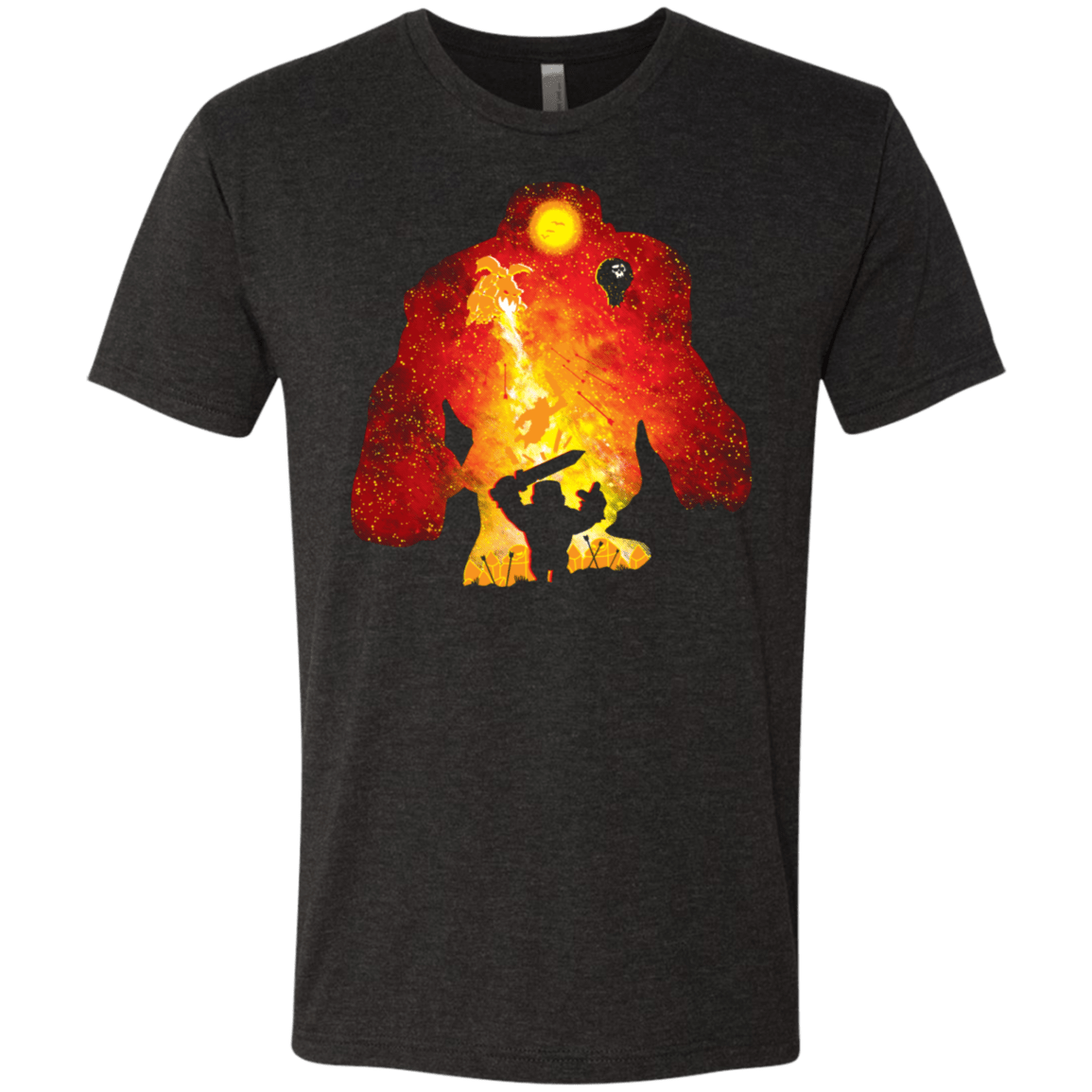 T-Shirts Vintage Black / S Attack! - Clash of Clans Men's Triblend T-Shirt