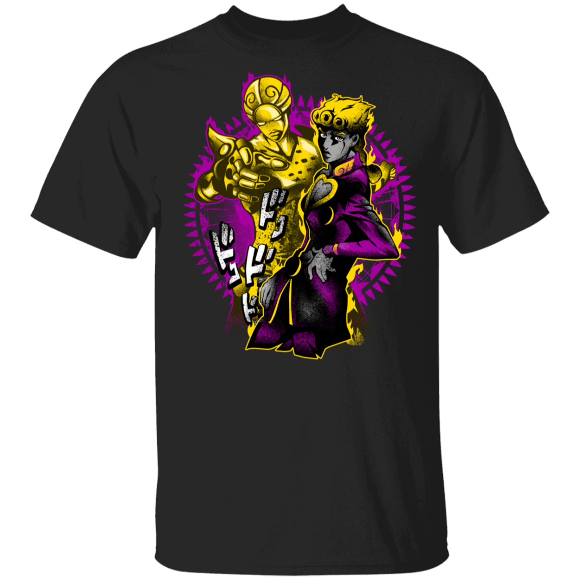 T-Shirts Black / YXS Attack of Giorno Youth T-Shirt