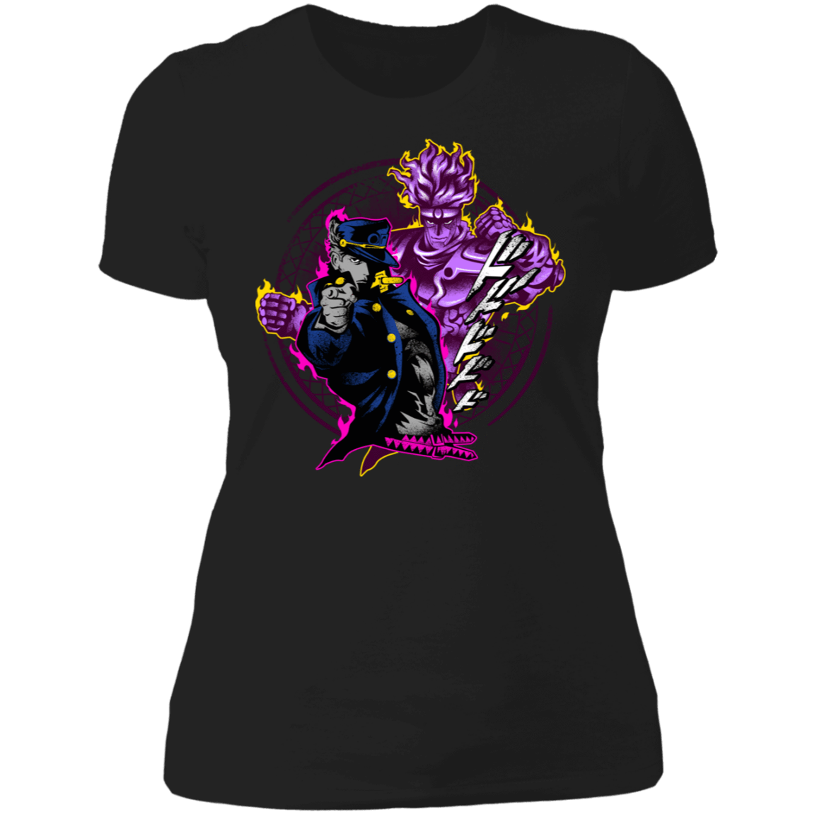 T-Shirts Black / X-Small Attack of Jotaro Women's Premium T-Shirt