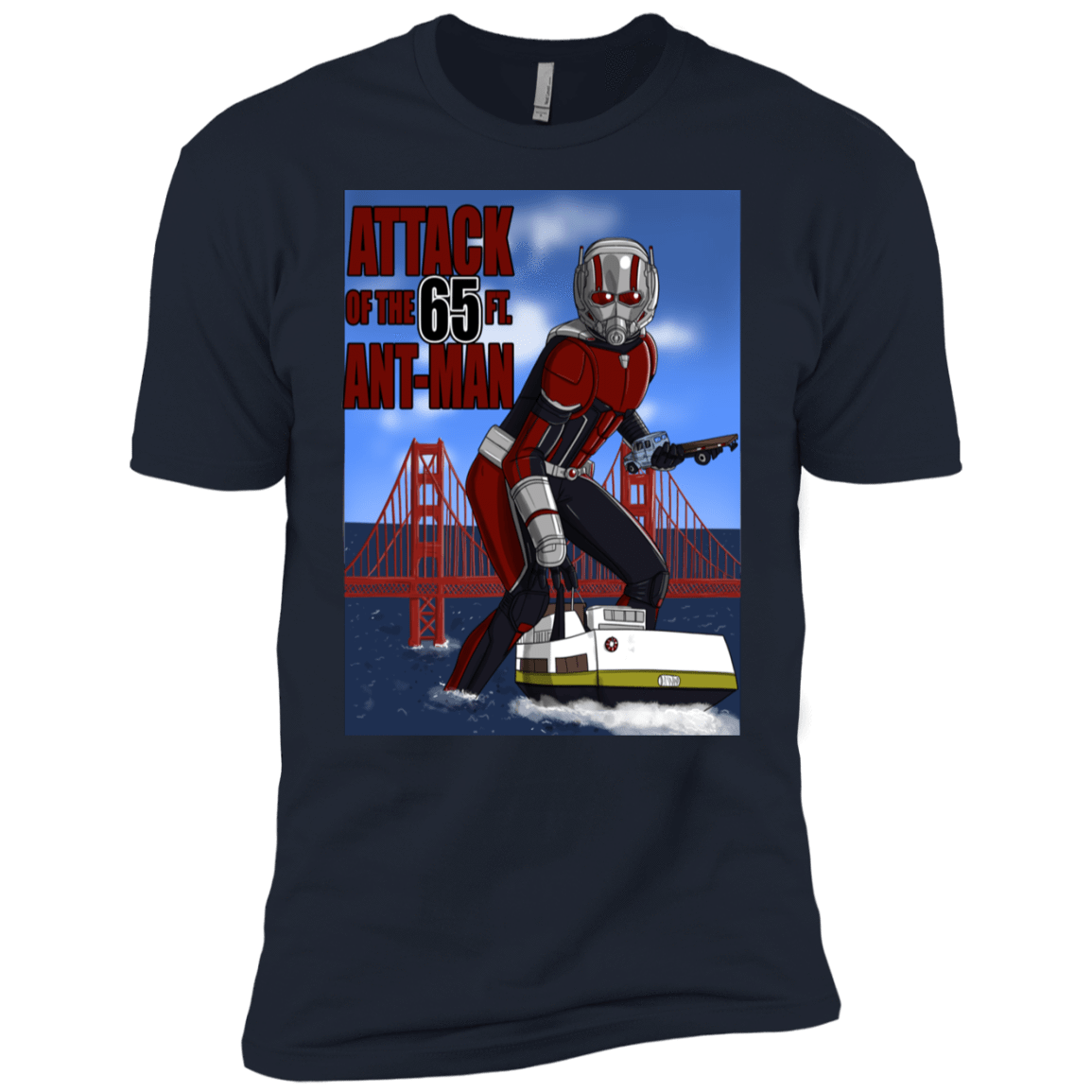 T-Shirts Midnight Navy / YXS Attack of the 65 ft. Ant-Man Boys Premium T-Shirt