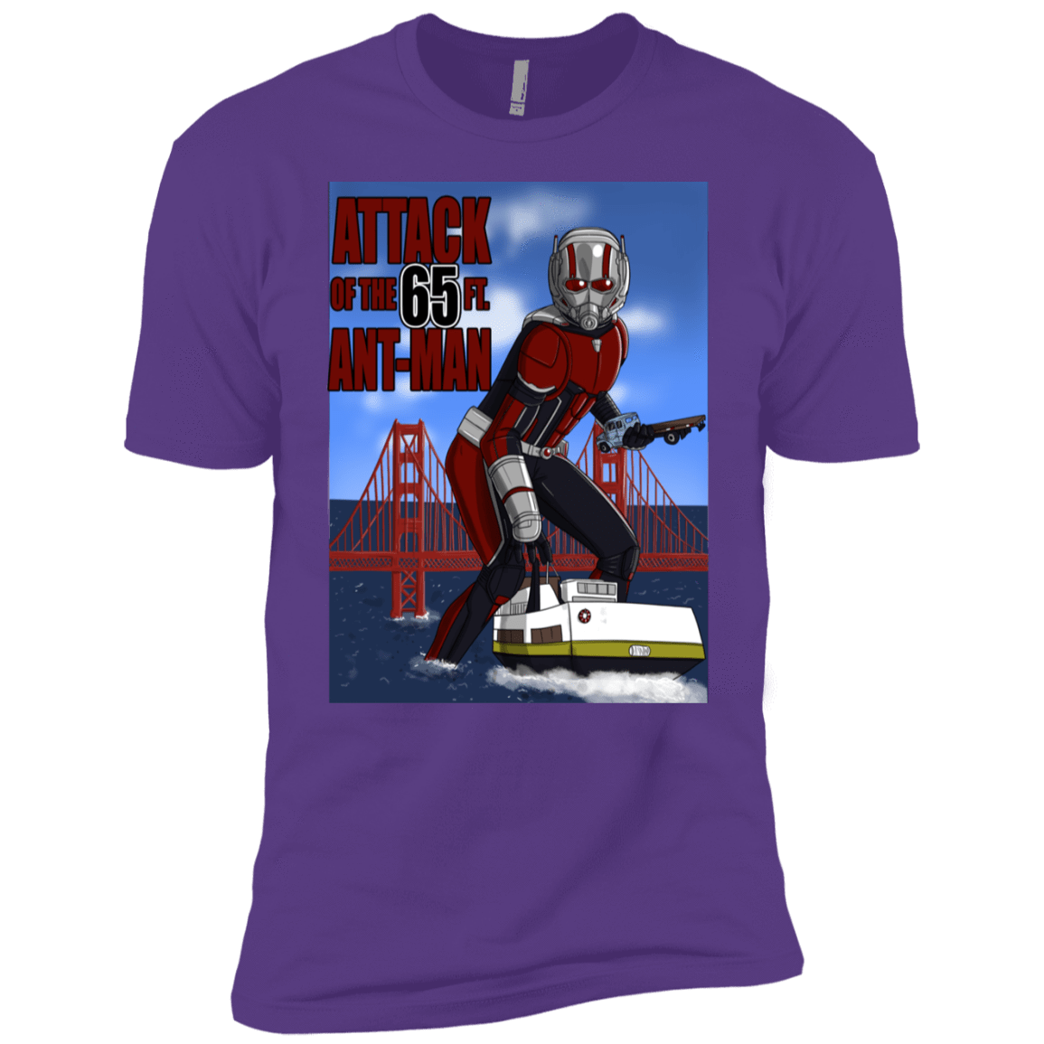 T-Shirts Purple Rush / YXS Attack of the 65 ft. Ant-Man Boys Premium T-Shirt
