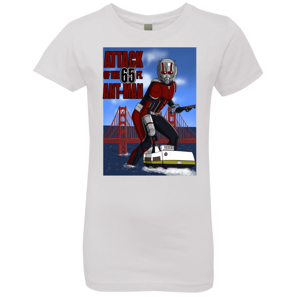 T-Shirts White / YXS Attack of the 65 ft. Ant-Man Girls Premium T-Shirt