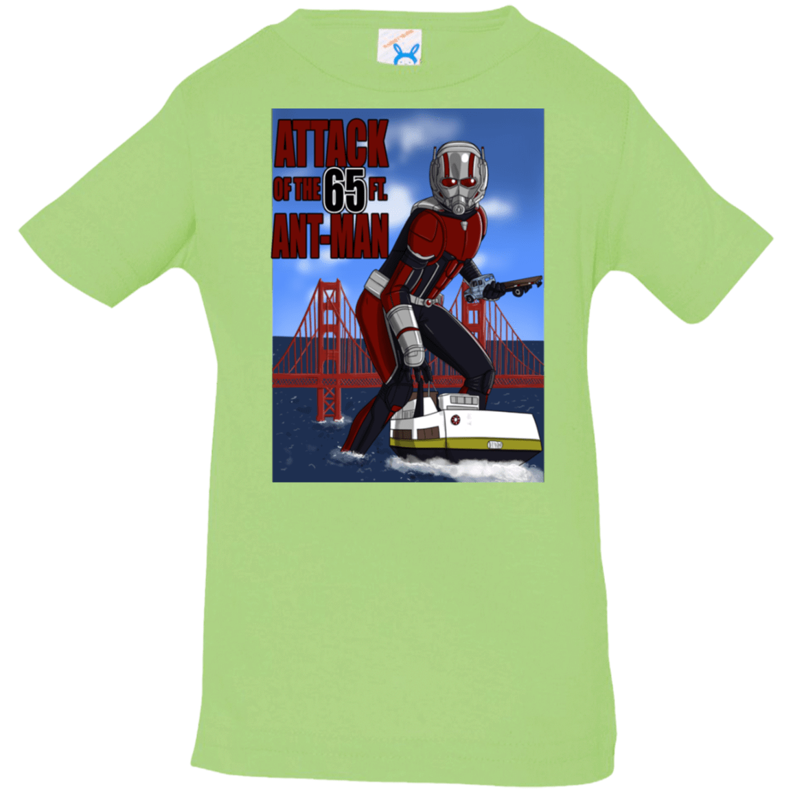 T-Shirts Key Lime / 6 Months Attack of the 65 ft. Ant-Man Infant Premium T-Shirt