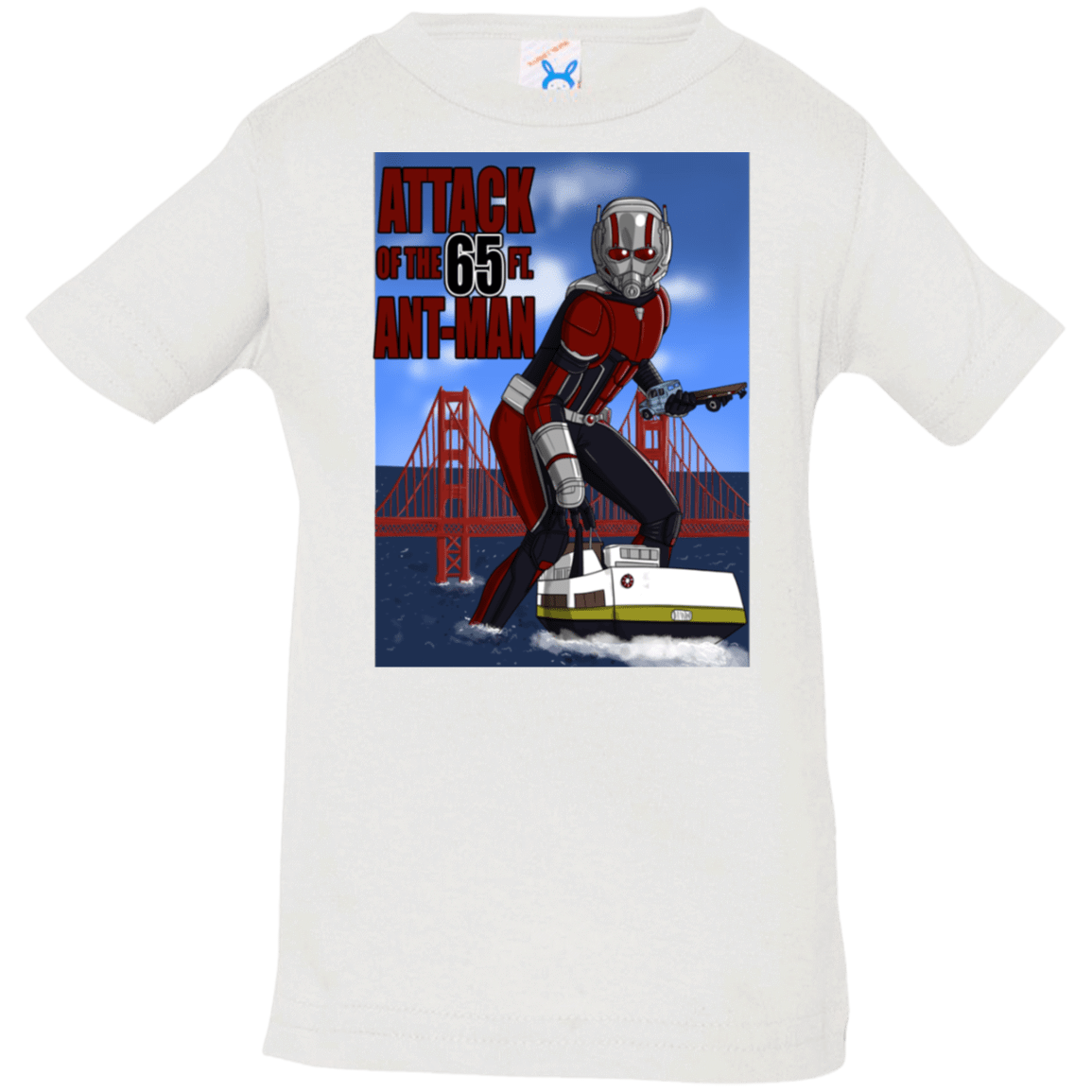 T-Shirts White / 6 Months Attack of the 65 ft. Ant-Man Infant Premium T-Shirt