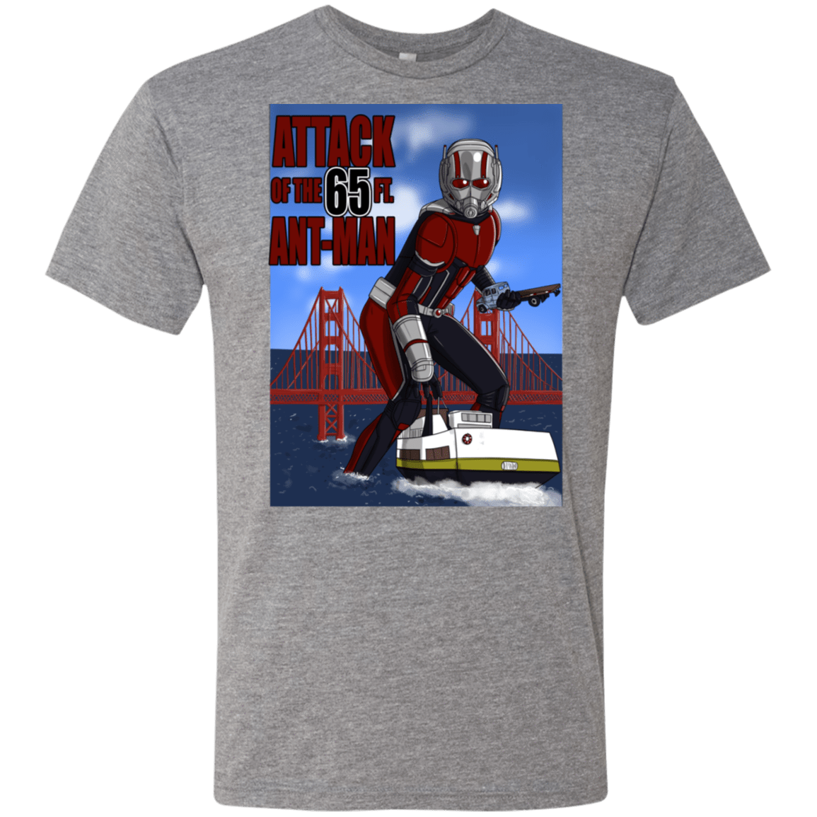 T-Shirts Premium Heather / S Attack of the 65 ft. Ant-Man Men's Triblend T-Shirt
