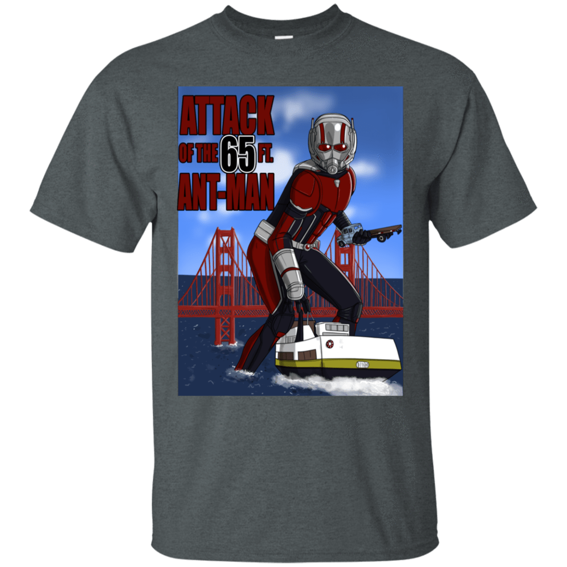 T-Shirts Dark Heather / S Attack of the 65 ft. Ant-Man T-Shirt